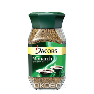 Кофе Jacobs Monarch / Якобс Монарх растворимый стекло 95 грамм 12 штук в упаковке